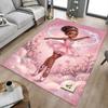 1PC Princess Ballet Non-Slip Floor Carpet Compatible for Office&Living Room&Bedroom&Dining Room -  Soft & Pattern, Vibrant Colors-H0339