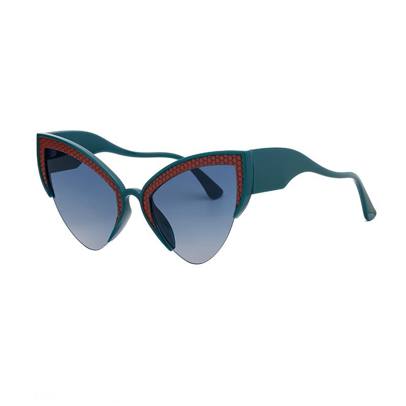 Women Cat Eyes Uv400 Sun Glasses for Women Outdoor Goggles Vintage Shades