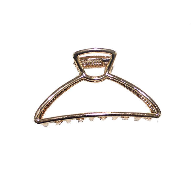 High-End Metal Shark Hair Clip - Elegant Hairpin Bow Accessory