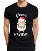 Fleece Navidad Cute Sheep Christmas String Lights Santa Unisexs TShirt