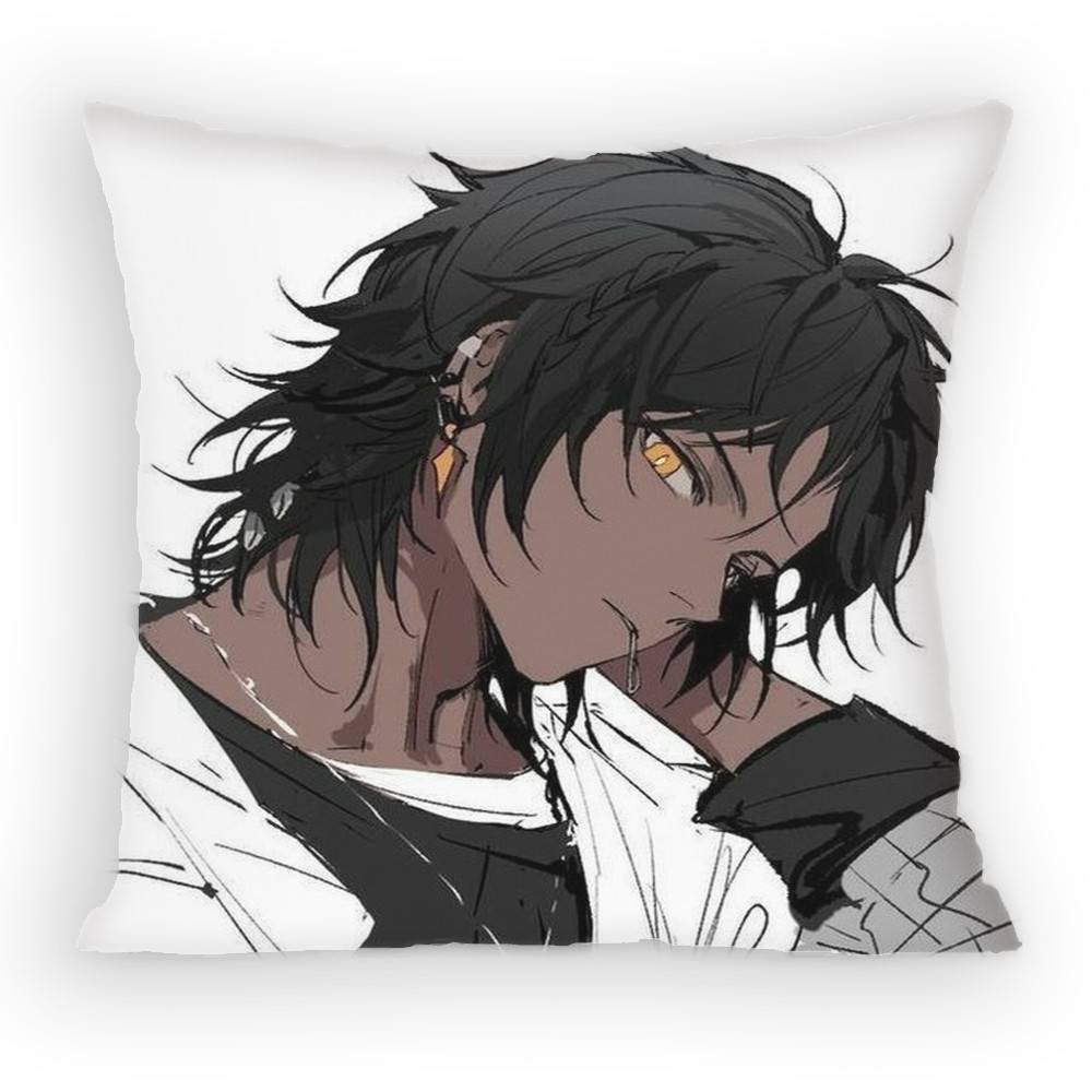 Game Arknights Thorns Pillow Case Antidustmite Pillowcase Invisible Zipper Silky Sofa Cushion Cover for Bedroom