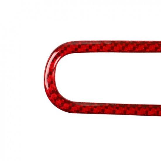 2X Car Interior Door Air Vent Outlet Ring Trim Decor Cover For Ford Mustang