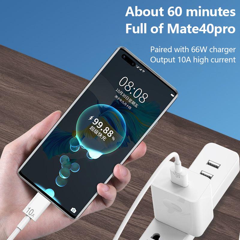 120W 10A Usb Type C Usb Cable Super Fast Charing Line Quick Charge Usb C Cables Data Cord 1/1.5/2M