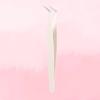 Stainless Steel Tweezers Stainless Steel Grafted Eyelash Curler Eyelash Tweezers High Quality False Eyelash Clip For Makeup