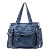 Lazy wind bag women's large-capacity Korean version casual messenger bag commuter work handbag retro denim shoulder bag