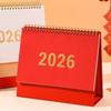 Premium Papier 2026 Tischkalender Beschreibbares Memo Stehender Klappkalender Zeitmanagement
