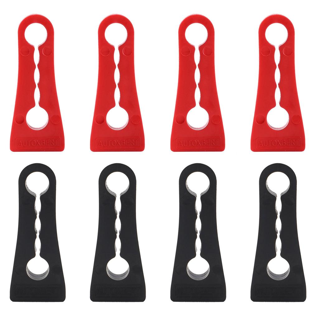 4Pc Car Door Damper Car Door Lock Sound Deadener Damper Buffer Quiet Noise Deaf Soundproofing Seal Seal Buffer