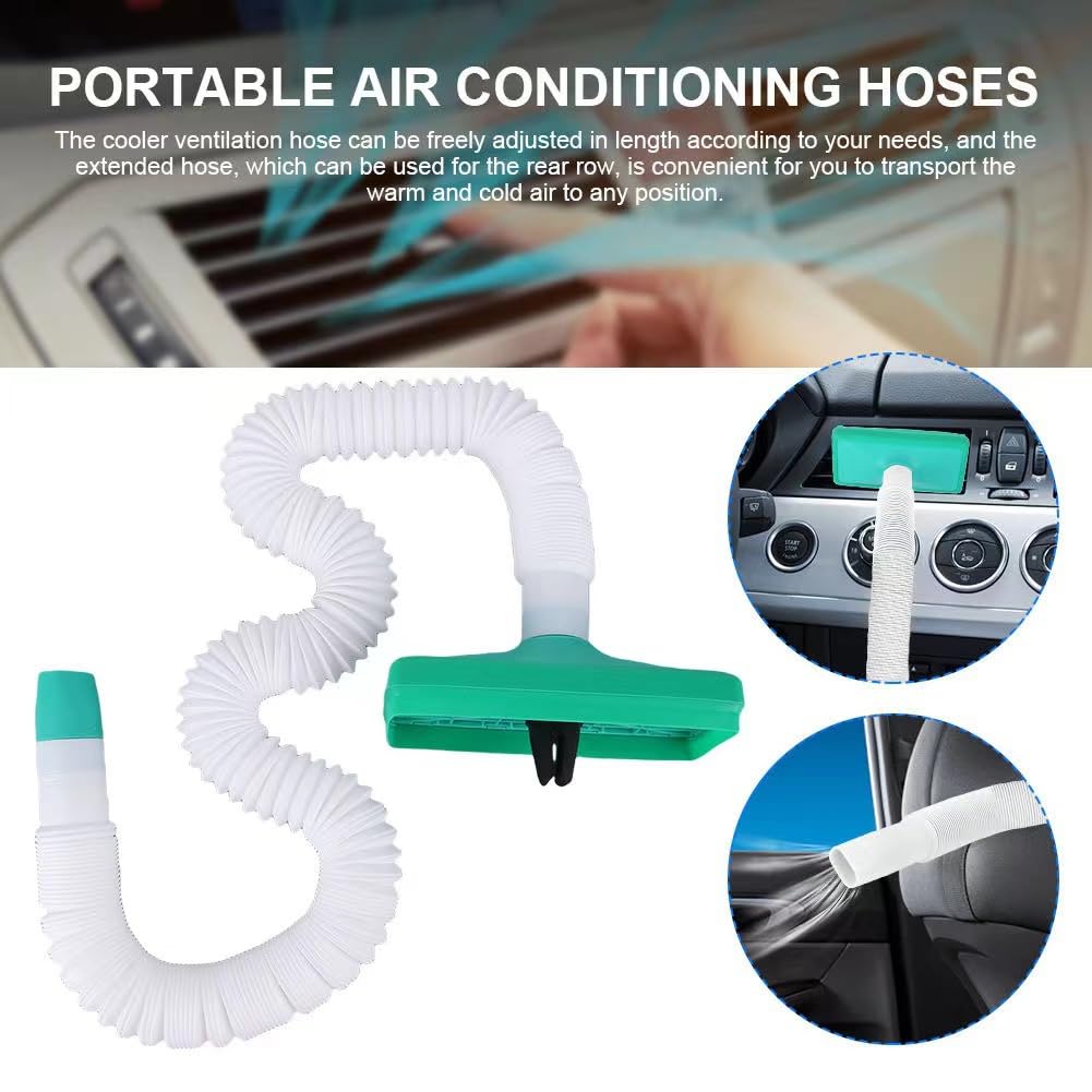 Fiegcit Car Air Conditioner Vent Extension Air Conditioner Hose, Portable, Cold Retention, Heat Retention,