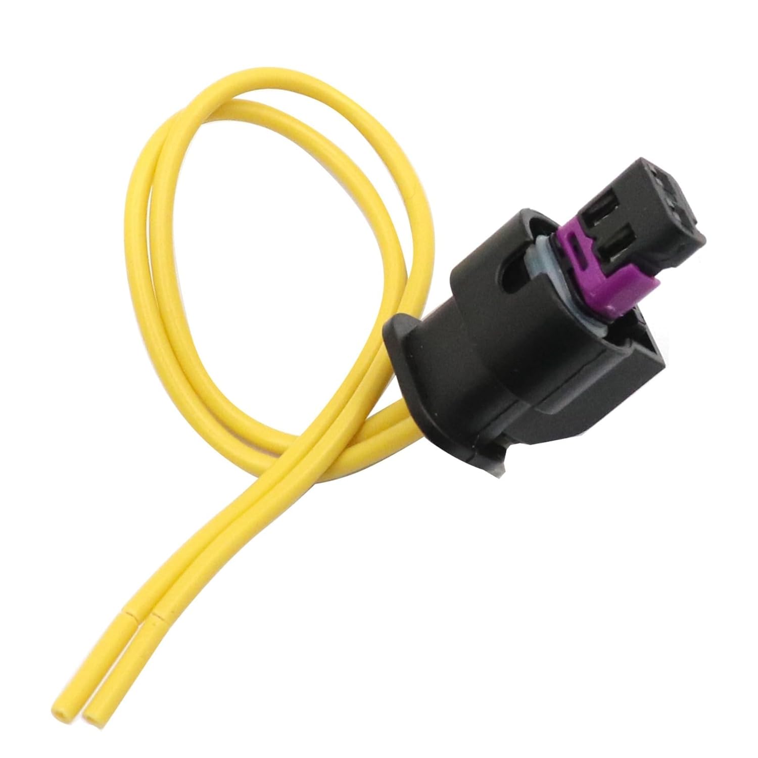 Priprilod License Plate Light Connector Harness 2-Way Compatible with Ram 1500,2500,3500 2019-2020 Harness Pigtail Plug Wiring 4F0973702