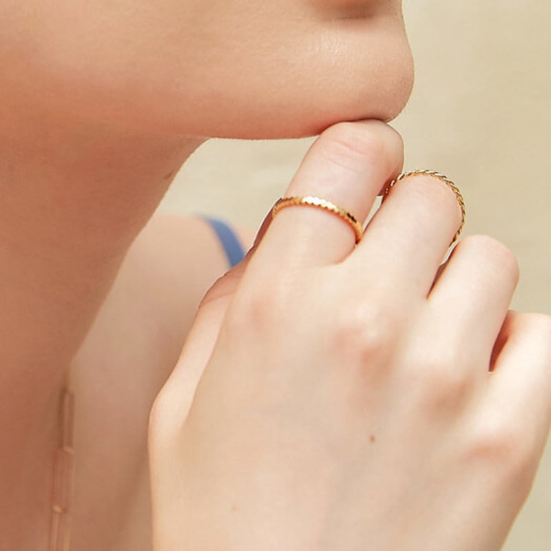 DOUZE Bubble Flat Ring