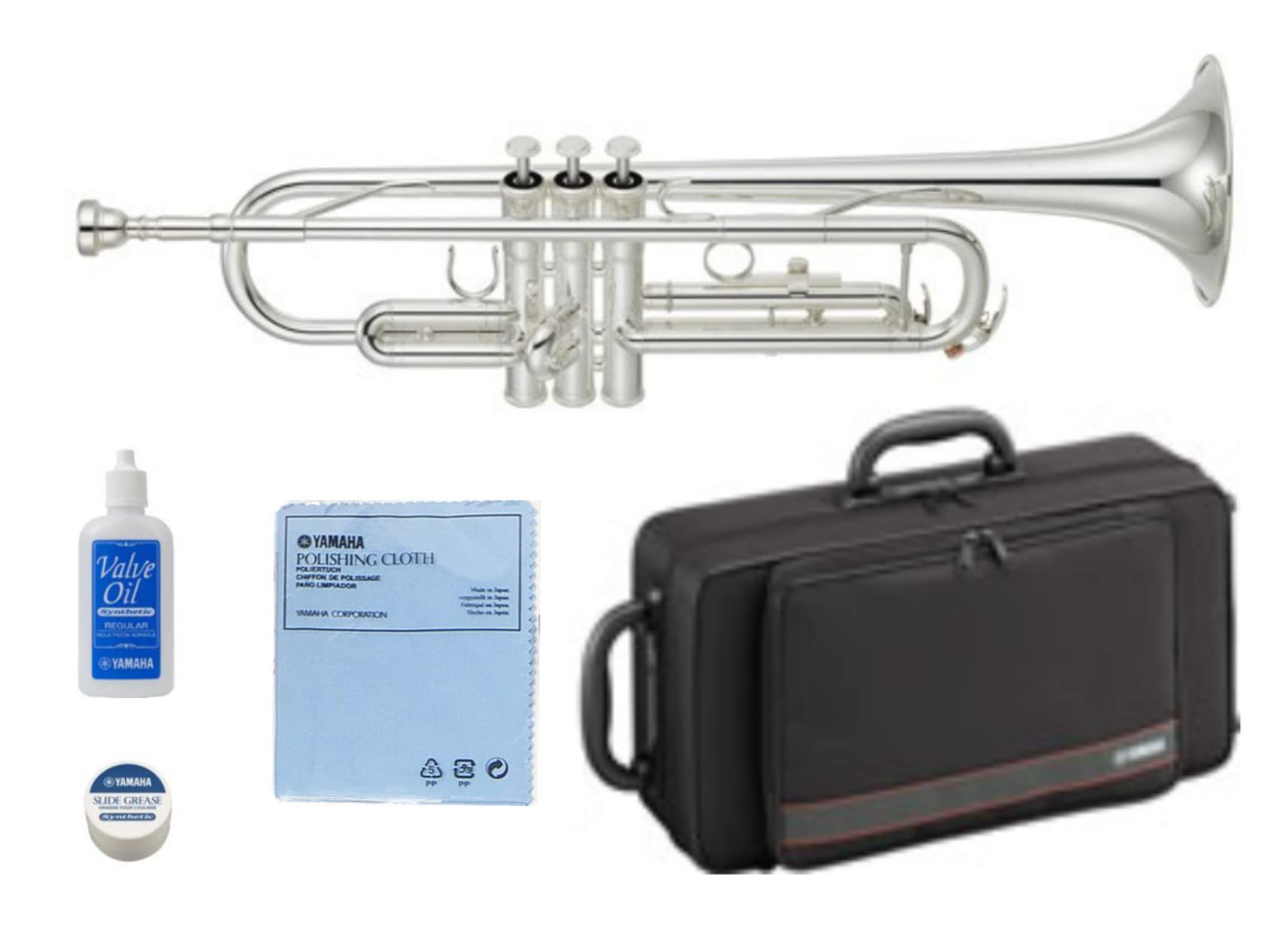 

гарантія та безкоштовне обслуговування духових інструментів YAMAHA Trumpet Silver [5 років включно] (YTR-3335, (S))