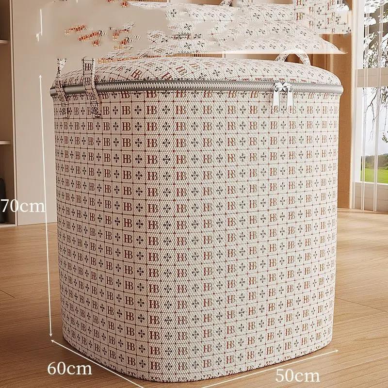 Aufbewahrungsbox für Kleidung im Haushalt, supergroß, staubdicht und feuchtigkeitsbeständig, für Kleiderschrank, Steppdecke, Umzugstasche, Aufbewahrungskorb
