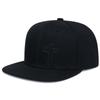 New summer simple embroidery personalized cross baseball cap sunscreen men's and women's soft top versatile cap