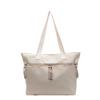 Solid Color Bag Large Capacity Commuter Shoulder Bag Women Underarm Tote Bag