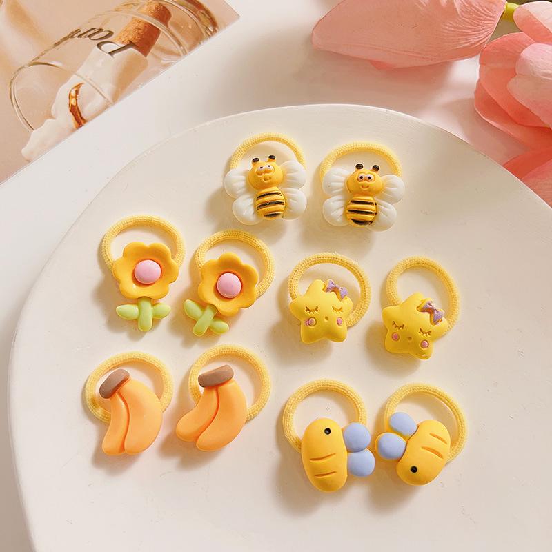 Baby & Toddler Elastic Hair Ties - No Damage Hair Accessories for Infants & Little Girls