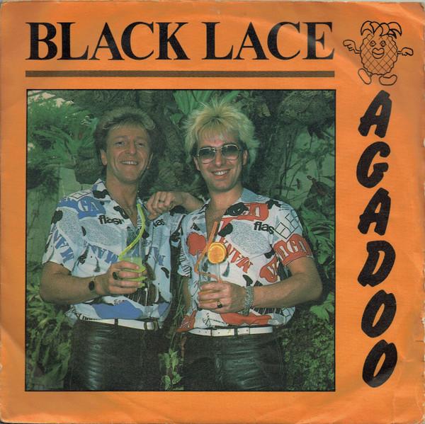 

7inch Record BLACK LACE - Agadoo FLA107 Flair Records 1984 UK Pop Used