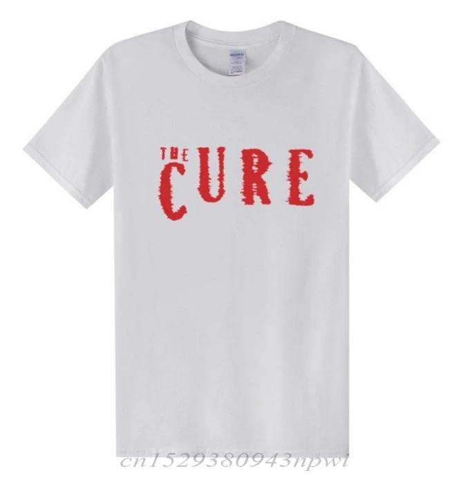 2025 New Hot Summer men tshirt The Cure T Shirt Men HipHop Fashion T-shirt Men O Neck Cotton Punk Classic Tops Tee Free Shipping