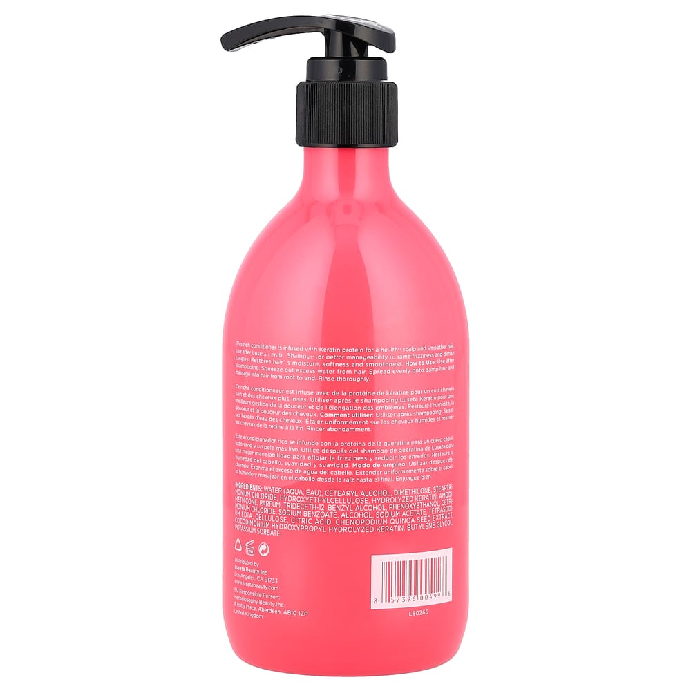 Luceta Beauty Keratin Conditioner 500ml (16.9 Fl Oz)