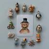 18K Gold Owl Pendant: Stainless Steel Animal Series with Vacuum Electroplating