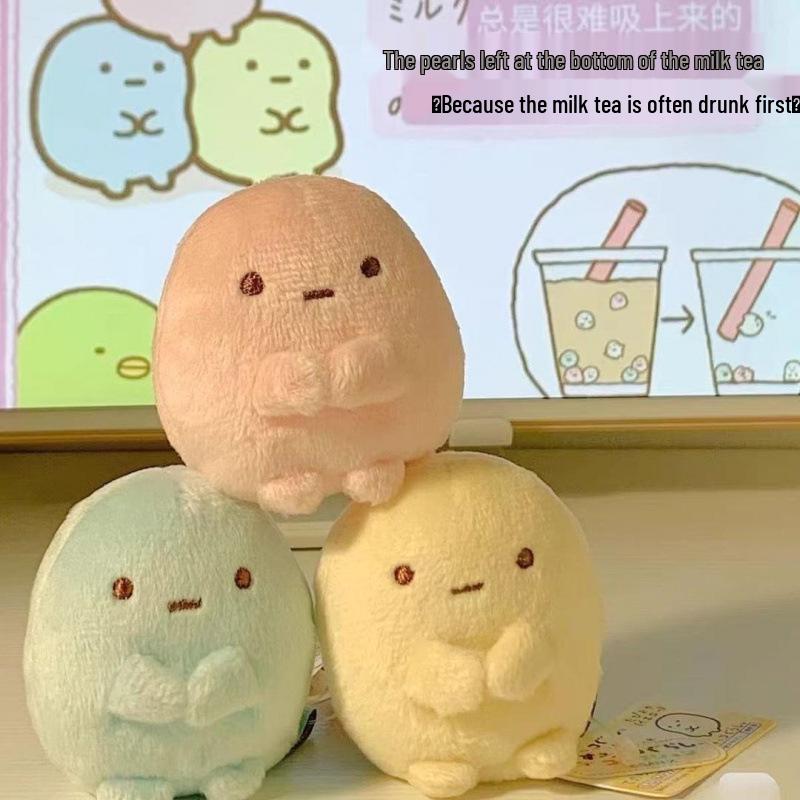 Sumikko Gurashi Four-Color Dango Handball: Blue, Yellow, Brown - Cute Doll Gift for Friends