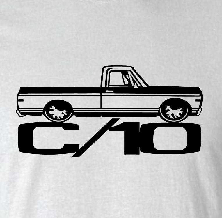 

Chevy C/10 Vintage Car Enthusiast 100% Cotton T-Shirt Unisex T-Shirt XXL
