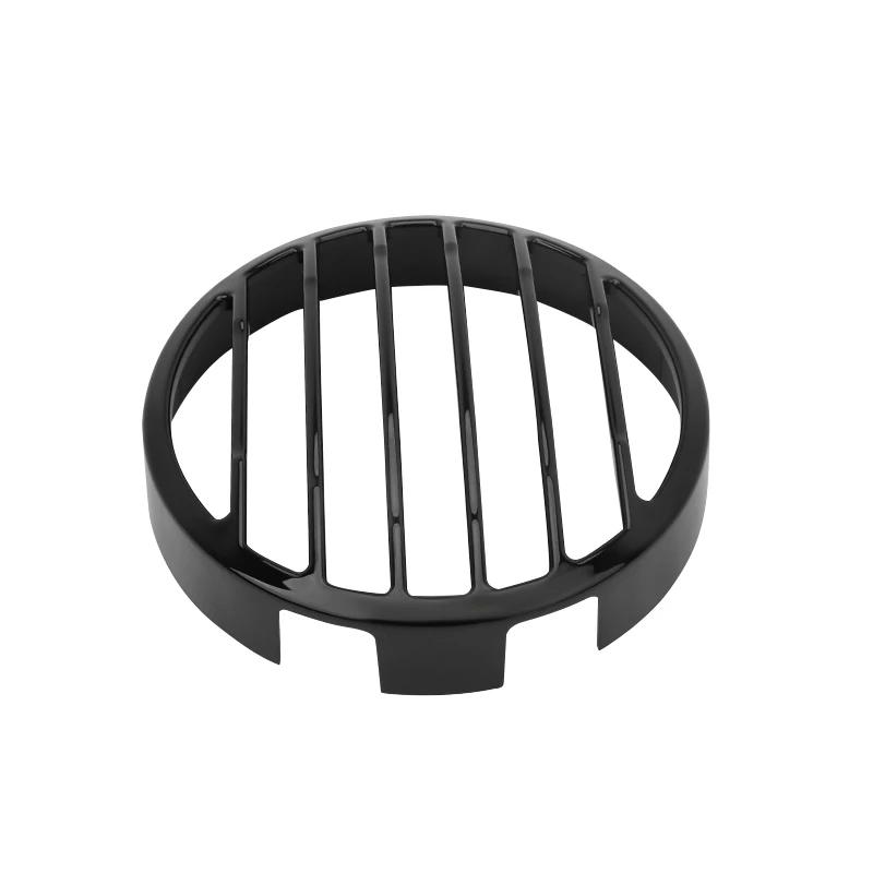 

Motorcycle ABS Led Black Headlight Grill Cover Front Lamp Protection Guard For Honda Rebel CMX 300 500 Model 2017-2022 чёрный