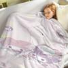 Kuromi Cartoon Blanket Custom Kawaii Fluffy Modern Winter Plush Furry Children Printed Reactive Printing And Throws