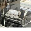 Creative Rectangular Bread Shaped Tissue Box Coffee Table Desk Decoration Ceramic Tissue Box Bedside Table Paper Towel Case