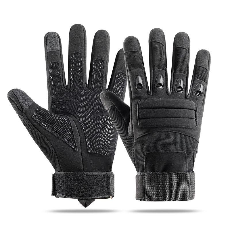 Men's Half Finger Wear-resistant Boxing Outdoor Locomotive Riding Sports Protective Gloves