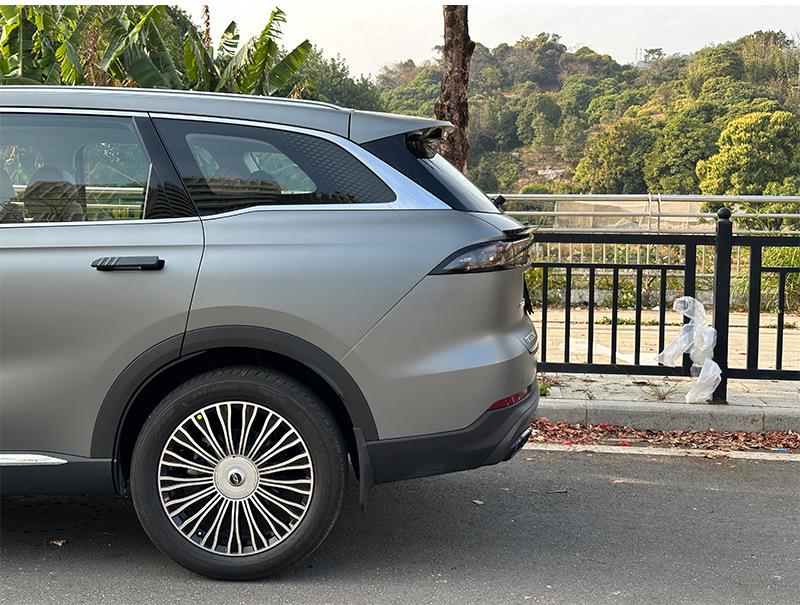 Chery Tiggo 8L Rear Roof Spoiler - External Decorative Wing Modification.
