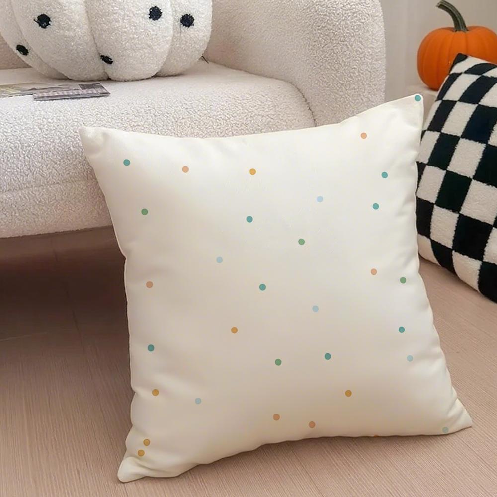 Lovely Atmosphere Pillow Cozy Decor Cushion Cover Linen Pillow Case Soft Breathable Protective Couch Room Decoration