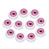 1pair 20MM Kids Toy Accessories Blue Brown Black Eyeballs 20inch New Baby Realistic Dolls Eyes Half Round Hollow