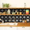 10pcs Bohemian Style Self-Adhesive Tile Wall Stickers,Waterproof Living Room Kitchen Bedroom Wall Decals, Vinyl Wall Stickers, Home Wall Decor