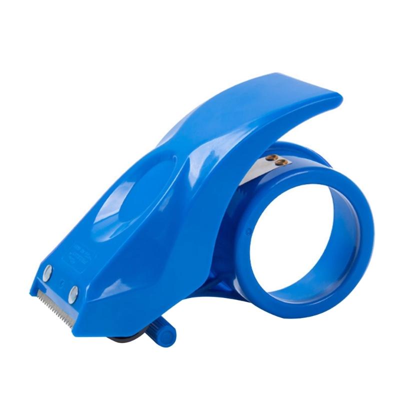 

Handheld Packing Tape Dispenser Heavy Duty Sealing Tape Cutter Ergonomic Industrial Handheld Heavy Duty Tape Cutter синий