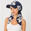 Polyester Sun Hat For Women With Brim And Adjustable Design Perfect For Summer Outdoor Activities