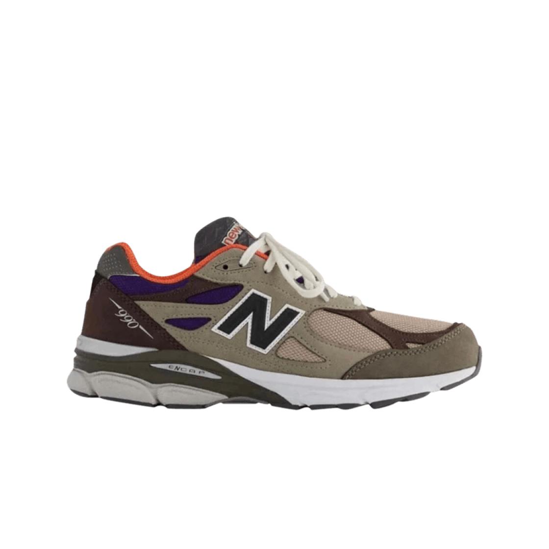 

New Balance 990v3 Made In Usa Tan Orange 285