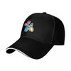 Genderflux Pride Flag Balloon Dog Baseball Cap Cosplay New In The Hat Elegant Women's Hats Men's