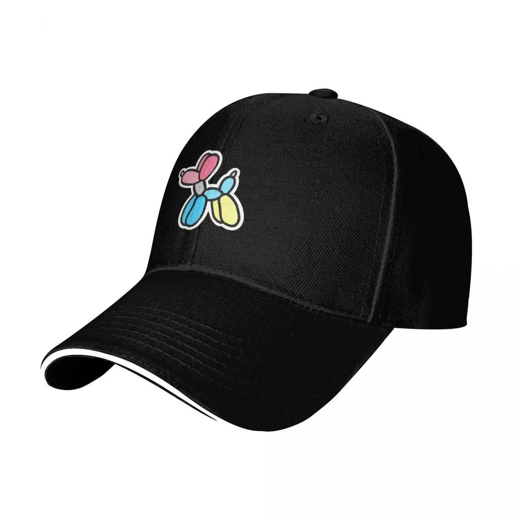 Genderflux Pride Flag Balloon Dog Baseball Cap Cosplay New In The Hat Elegant Women's Hats Men's