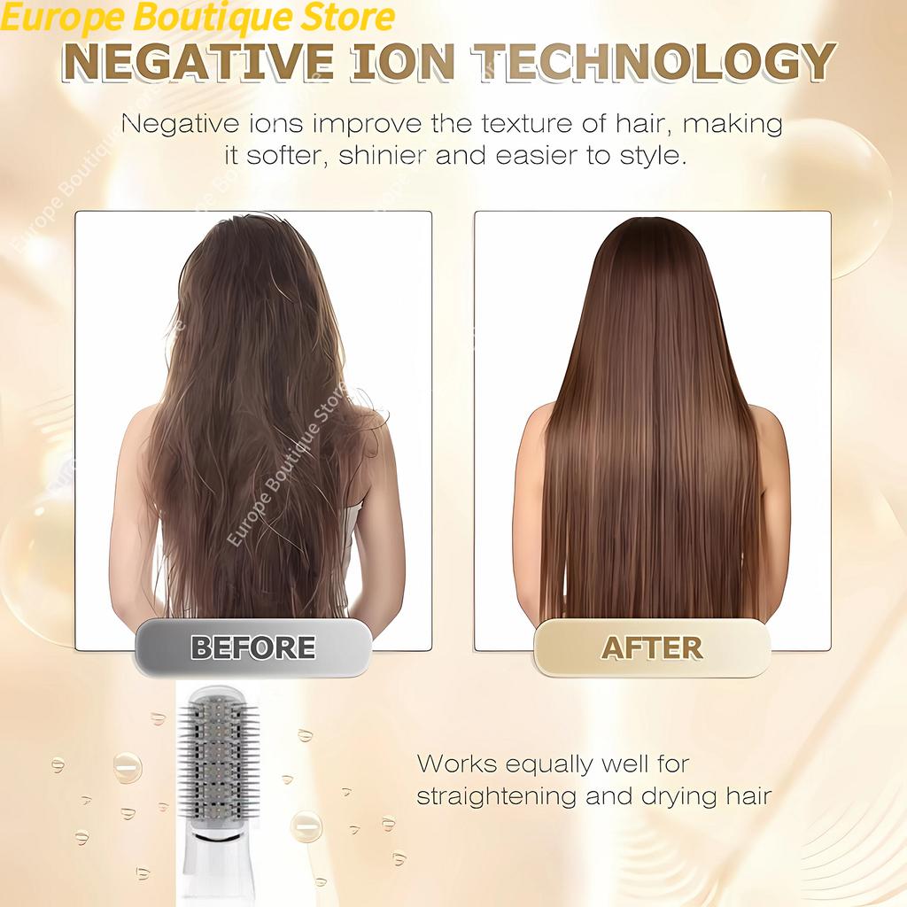 Professional 5 In 1 Hair Dryer Hot Air Comb Curler For Dyson Airwrap Hair Dryer Styling Tool Hair Straightener Hairdressing Tool