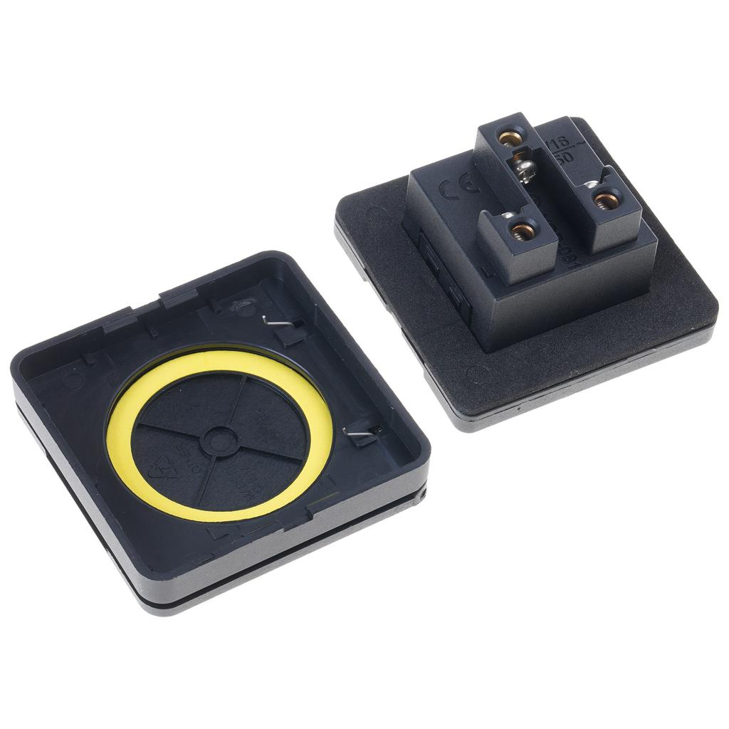 10A Weatherproof Outdoor Power Outlet 10A 250V Electrical Socket with Flip Cover for Caravans RV