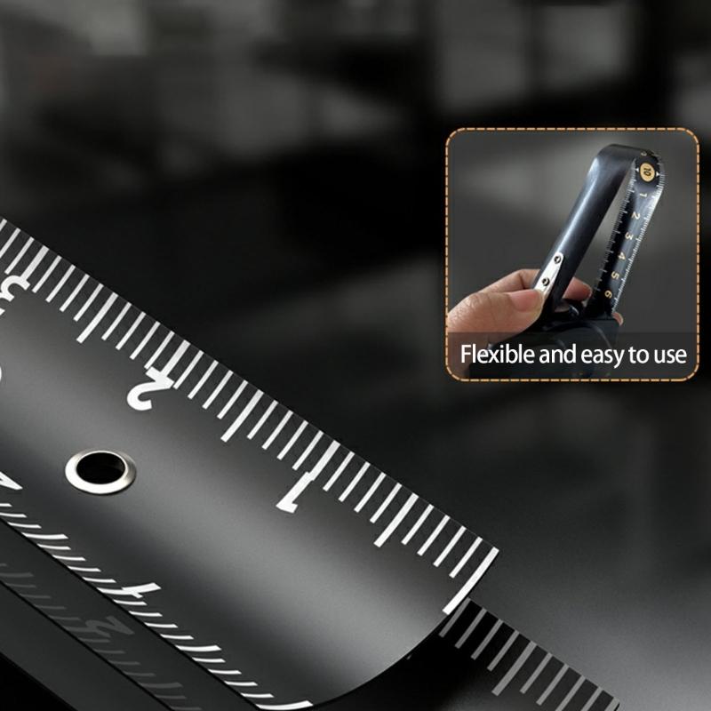 Precise Measuring Tool Steel Tape Measure With nonPoint Corrections Hook NonSlip Grip For Engineers And DIY Projects