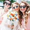 1Pc Bachelorette Party Heart Shaped Sunglasses Wedding Party for Women Men Bridemaid Glasses Team Groom and Groomsman Gift