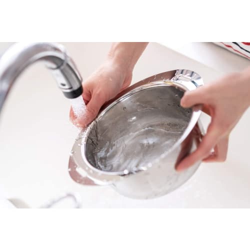 Miyazaki Seisakusho Jyutoku Nabe (16, 18, 20cm) Pot Set with Sauce Pot, Dual-Use Lid, and One-Handed Handle (JN-ST-1)