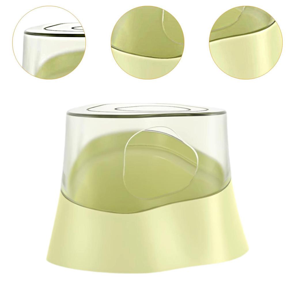 Pet Hamster Toilet Small Stump Bathroom Bath House Sauna Sandpit Bath Sand Basin Hamster Sand Bath Toilet for Ferret Hedgehog