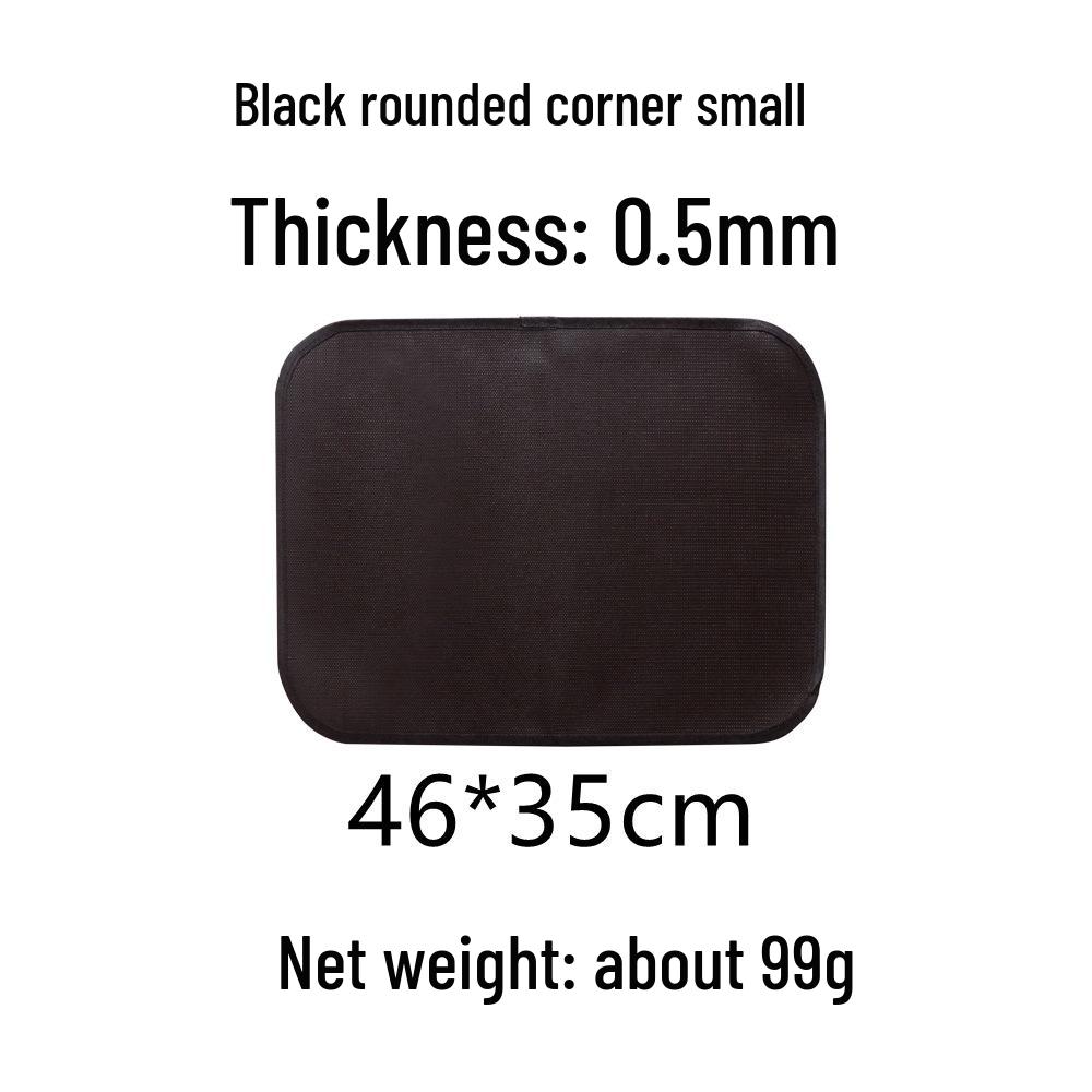 High-Temperature Silicone-Coated Fiberglass BBQ Fireproof Mat for Outdoor Camping