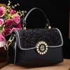 Handbag Bag Snake Pattern Atmosphere Middle-Aged Women'S Bag Light Luxury Counter