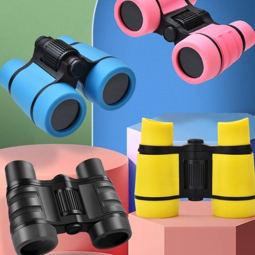 Double Tube Kids Telescope 4X30 Magnification Science Education Toy Portable Binocular  Exploring