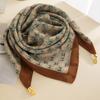 Women's Magnetic Buckle Cotton Scarf - Stylish, Lightweight, Comfortable Neck Protection