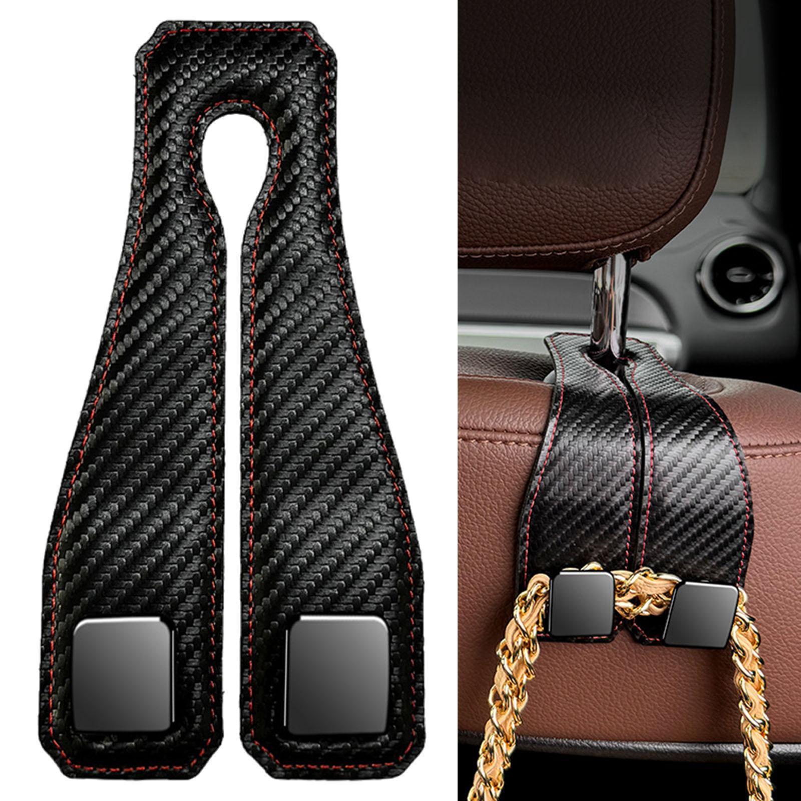 

Крючок для подголовника заднего сиденья автомобиля, аксессуары для интерьера, прочный автомобильный органайзер, вешалка для сумок, напитков Black and Red Line