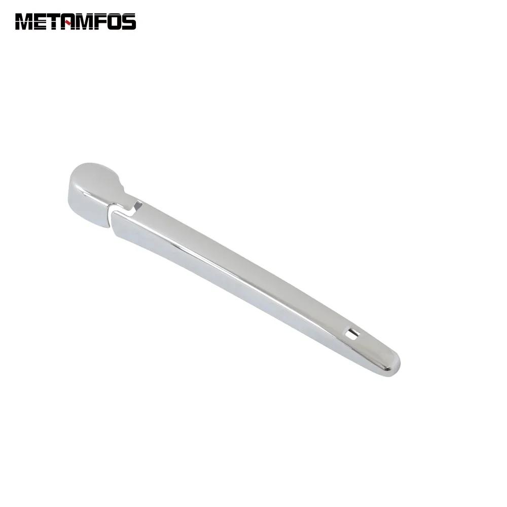 Аксессуары для Volkswagen VW T-ROC TROC 2018      2024 Хромированная накладка на ручку двери Отделка заднего дворника Rear Wiper Trim